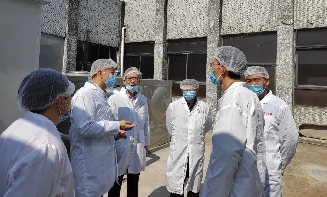 广州市生态情形局海珠区分局局长区劲邦一行到6008集团官方网站公司检查指导事情